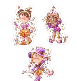 Bby: Spooky Spunky Series (set of 3) by Pastel Petal by Dahlia