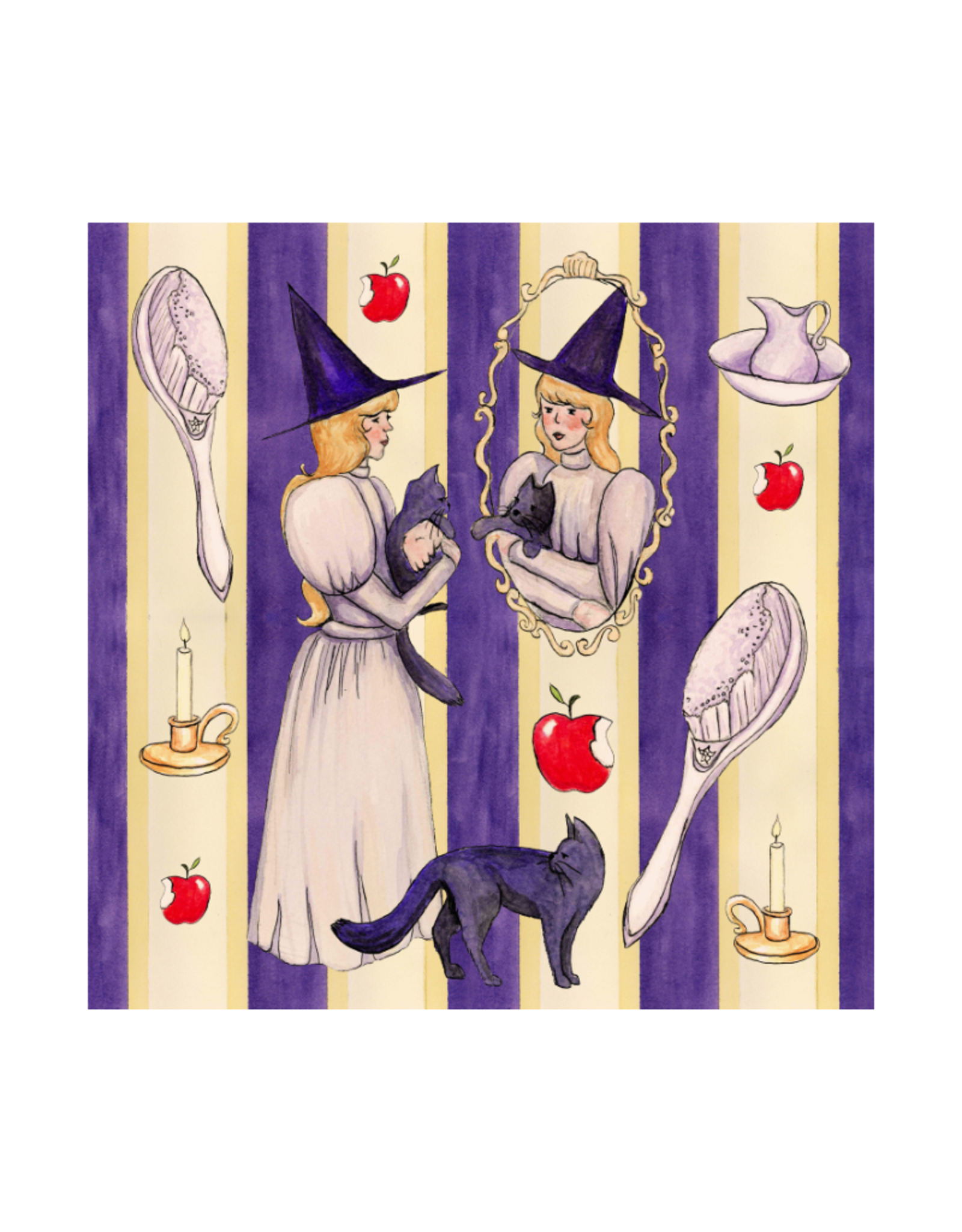 In The Reedy River Mirror, Mirror Art Print by In The Reedy River