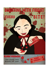 Blood Gushers poster by Karla Irene Aleman