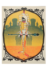 "Hang The Jester" RISO print by Narsh Taters