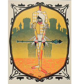 "Hang The Jester" RISO print by Narsh Taters