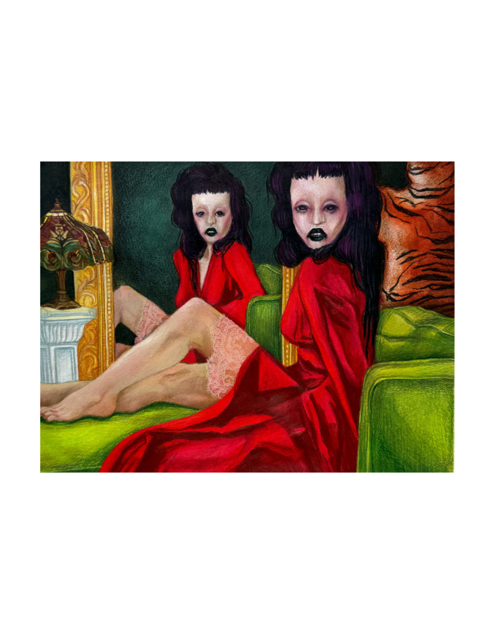 Remarkable Pernicious Woman print by Ella May