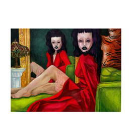 Remarkable Pernicious Woman print by Ella May