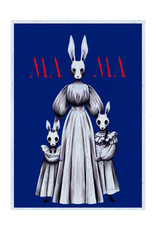 Lizabeth Villanueva Bunny Family print by Lizabeth Villanueva