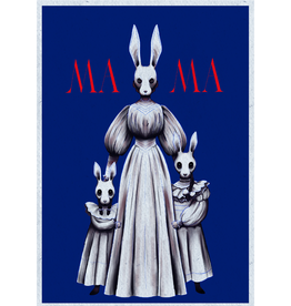Lizabeth Villanueva Bunny Family print by Lizabeth Villanueva