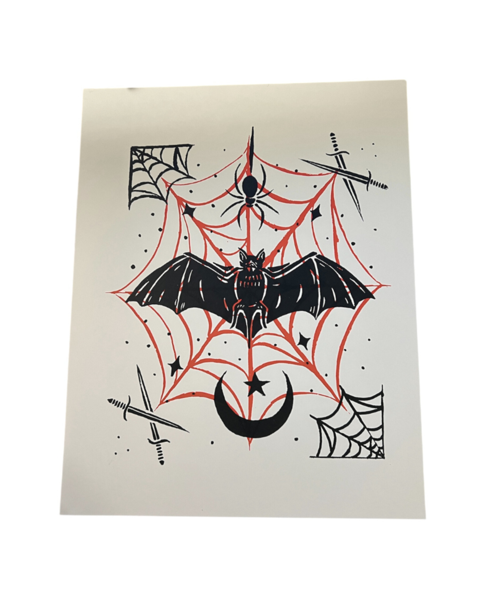 Bailey Rose Creepy Crawler Print by Bailey Rose