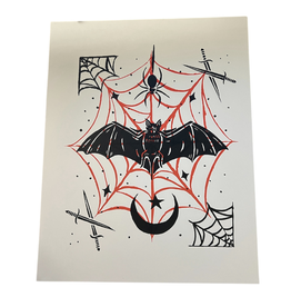 Bailey Rose Creepy Crawler Print by Bailey Rose