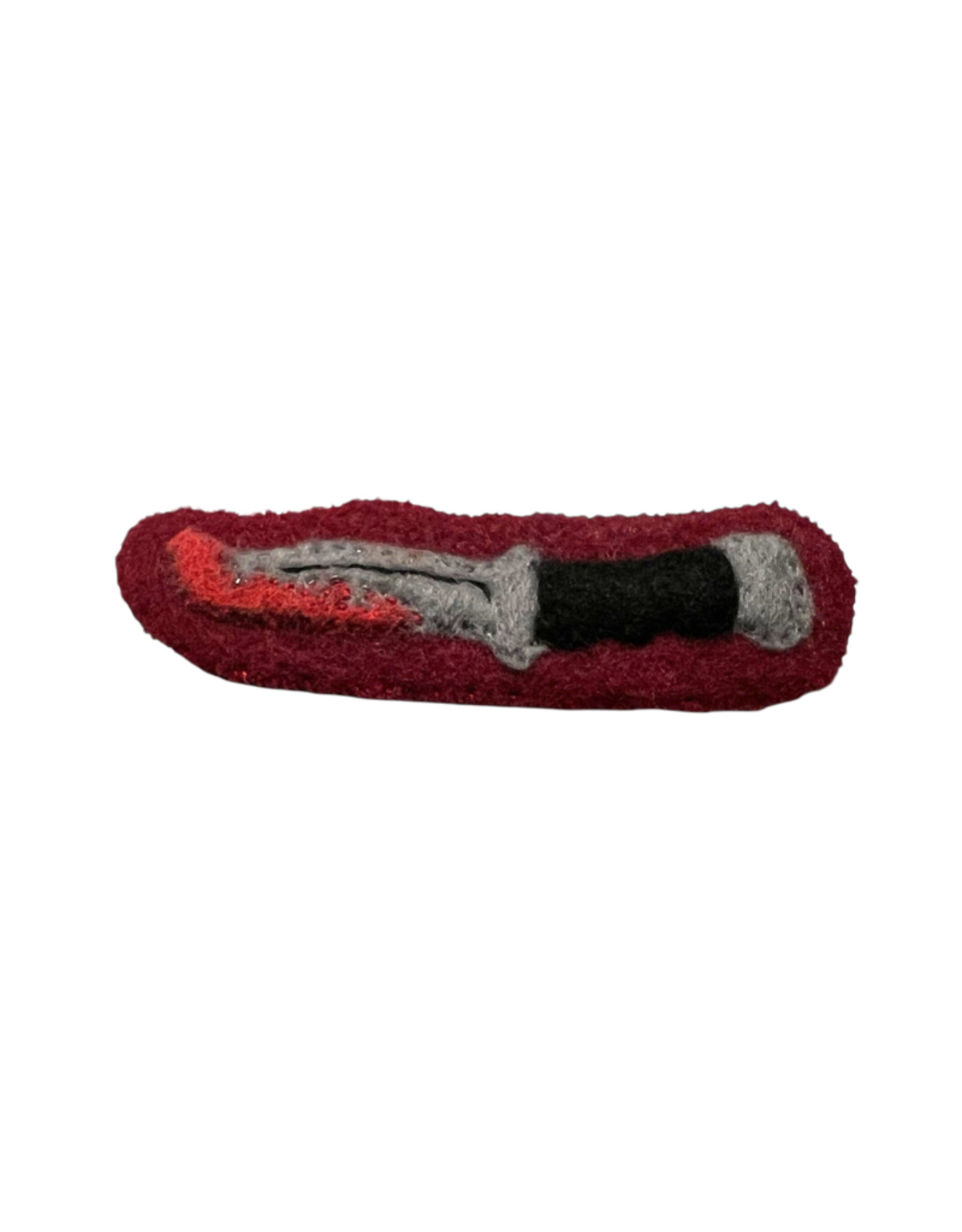 Knife Felt Pin by AlphaHardDrive