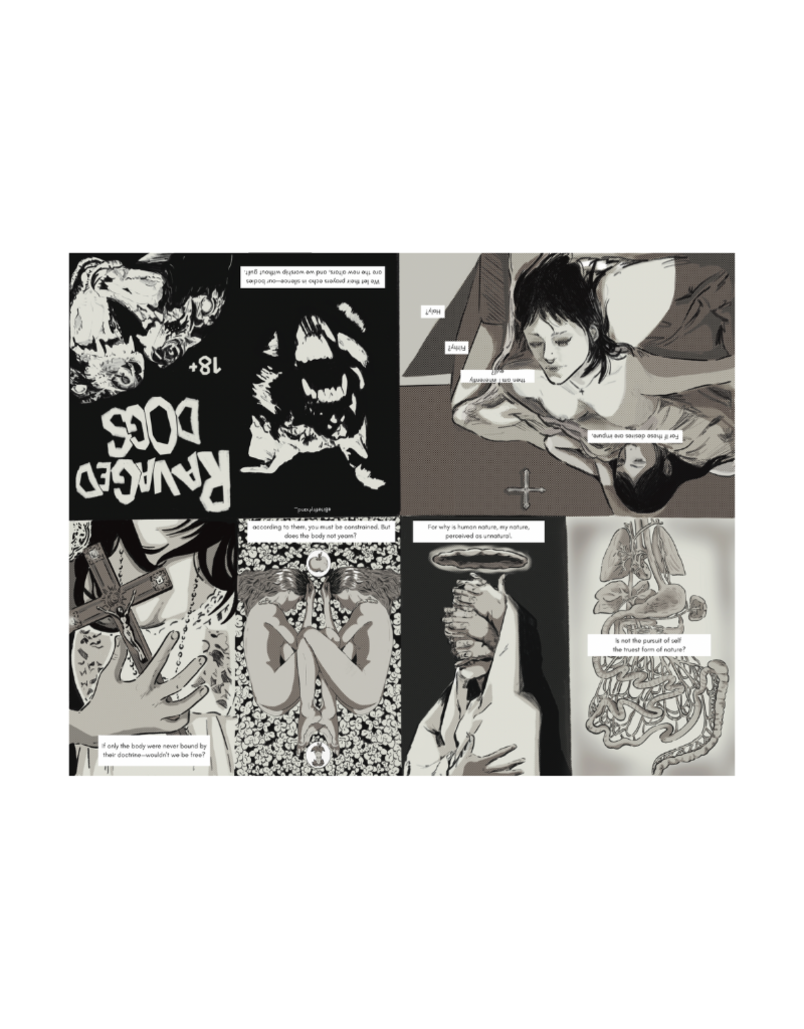 BiteThyHand Ravaged Dogs zine by BiteThyHand