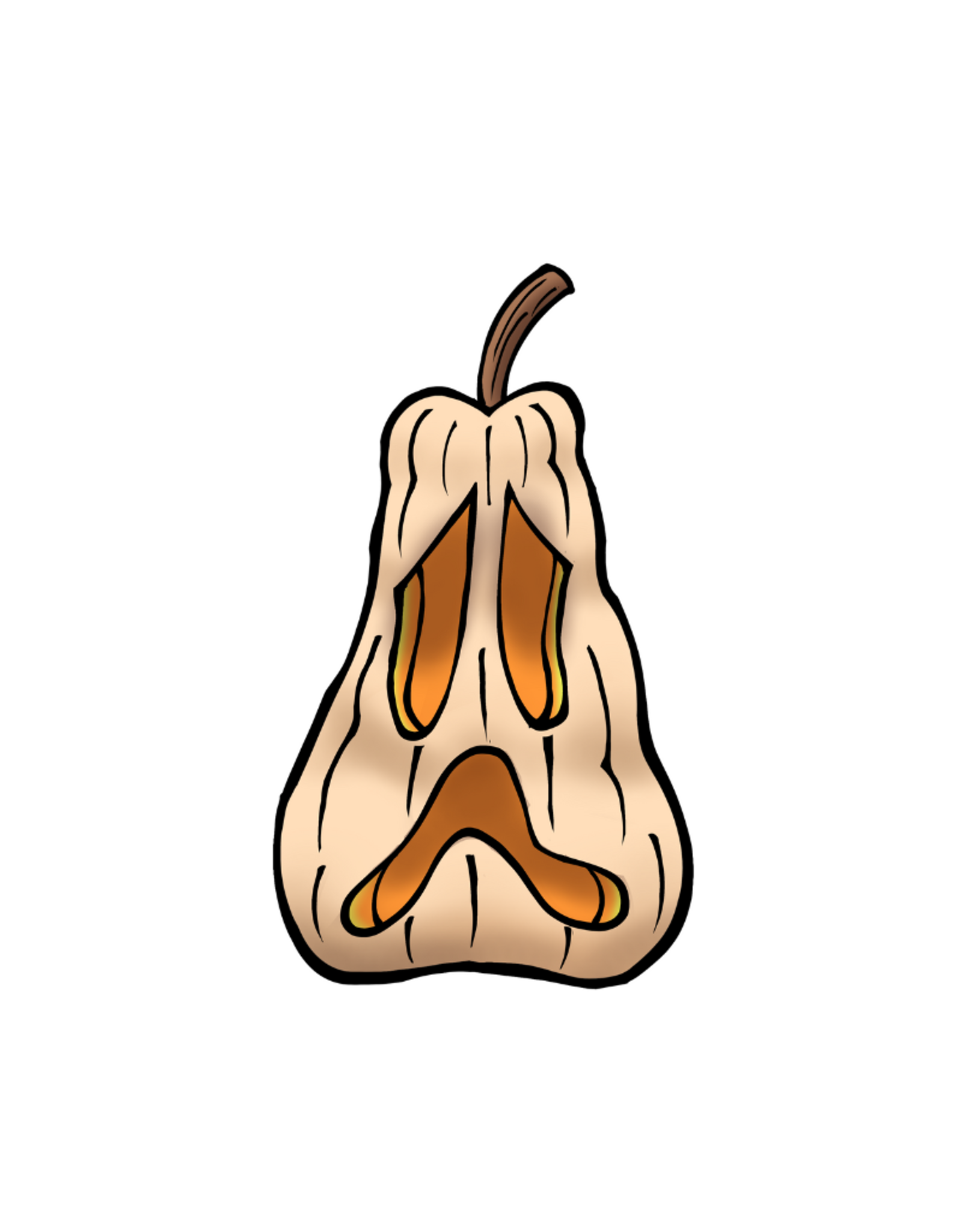 Weep-O’-Lantern sticker by Kekfox