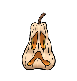 Weep-O’-Lantern sticker by Kekfox