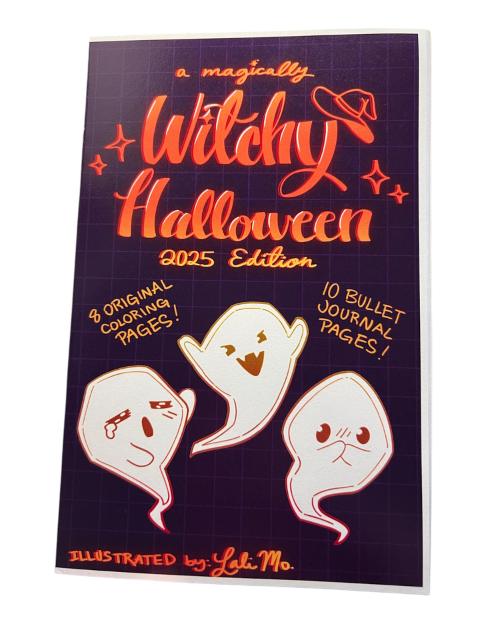 A Magically Witchy Halloween: 2025 Edition Coloring Book by Lali Mo. Studios