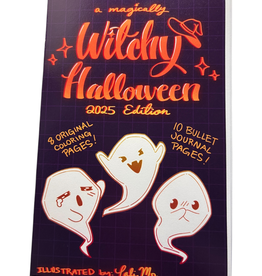 A Magically Witchy Halloween: 2025 Edition Coloring Book by Lali Mo. Studios