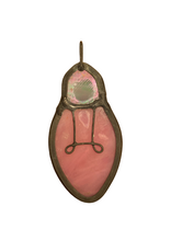 Lightbulb - Stained Glass Ornament by Carley Brown