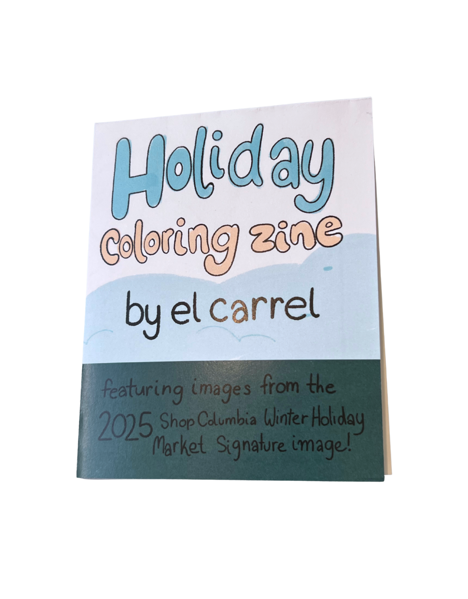 Holiday Coloring Zine by L0cal.TV