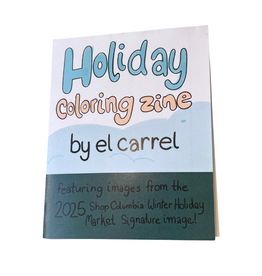 Holiday Coloring Zine by L0cal.TV