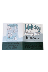 Holiday Coloring Zine by L0cal.TV