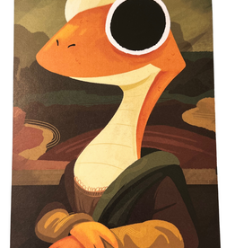 "Mona Lizard" Print by L0cal.TV