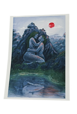 Cecilia Jane "Lovers in Time" print by Cecilia Jane