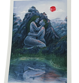 Cecilia Jane "Lovers in Time" print by Cecilia Jane