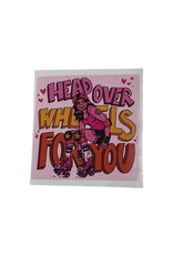 Head Over Wheels Stickers by Ruby Bean