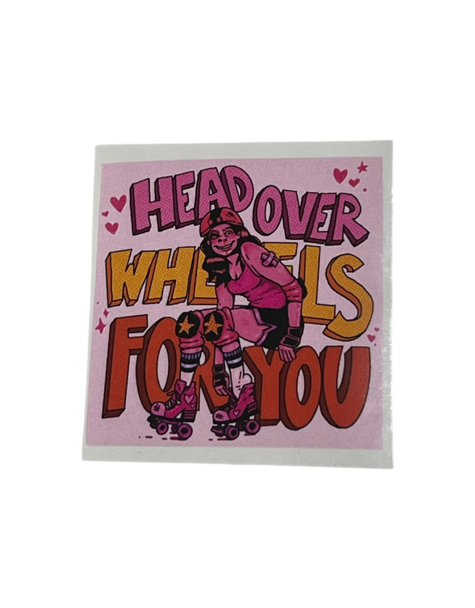 Head Over Wheels Stickers by Ruby Bean
