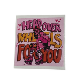 Head Over Wheels Stickers by Ruby Bean