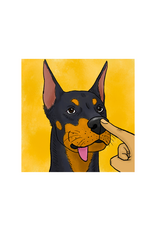 Boop The Doberman by zZKassFrZz