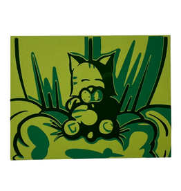 Cat Slumber by Lamas_Designs_