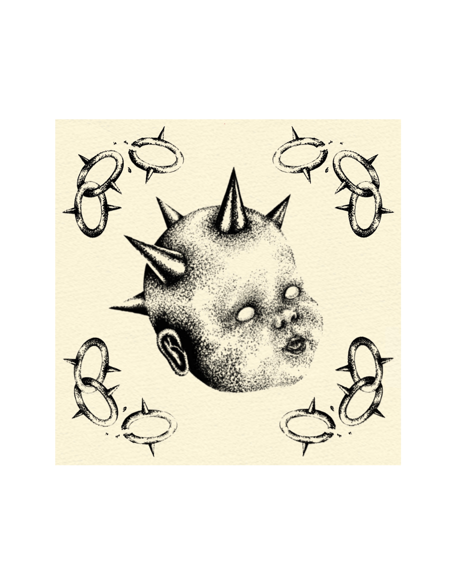 Dollhead Print by Anto