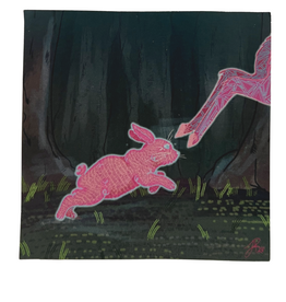 Triptych - Bunny Print by Lily Patterson