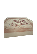 Maya Krueger Art "send me your letters so i can keep them forever" lithography and screen print on paper, edition 6/6 (15” x 18 1/4”) unframed by Maya Krueger Art