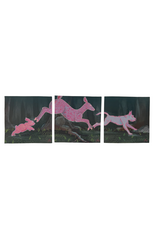 Triptych - Doe Print by Lily Patterson