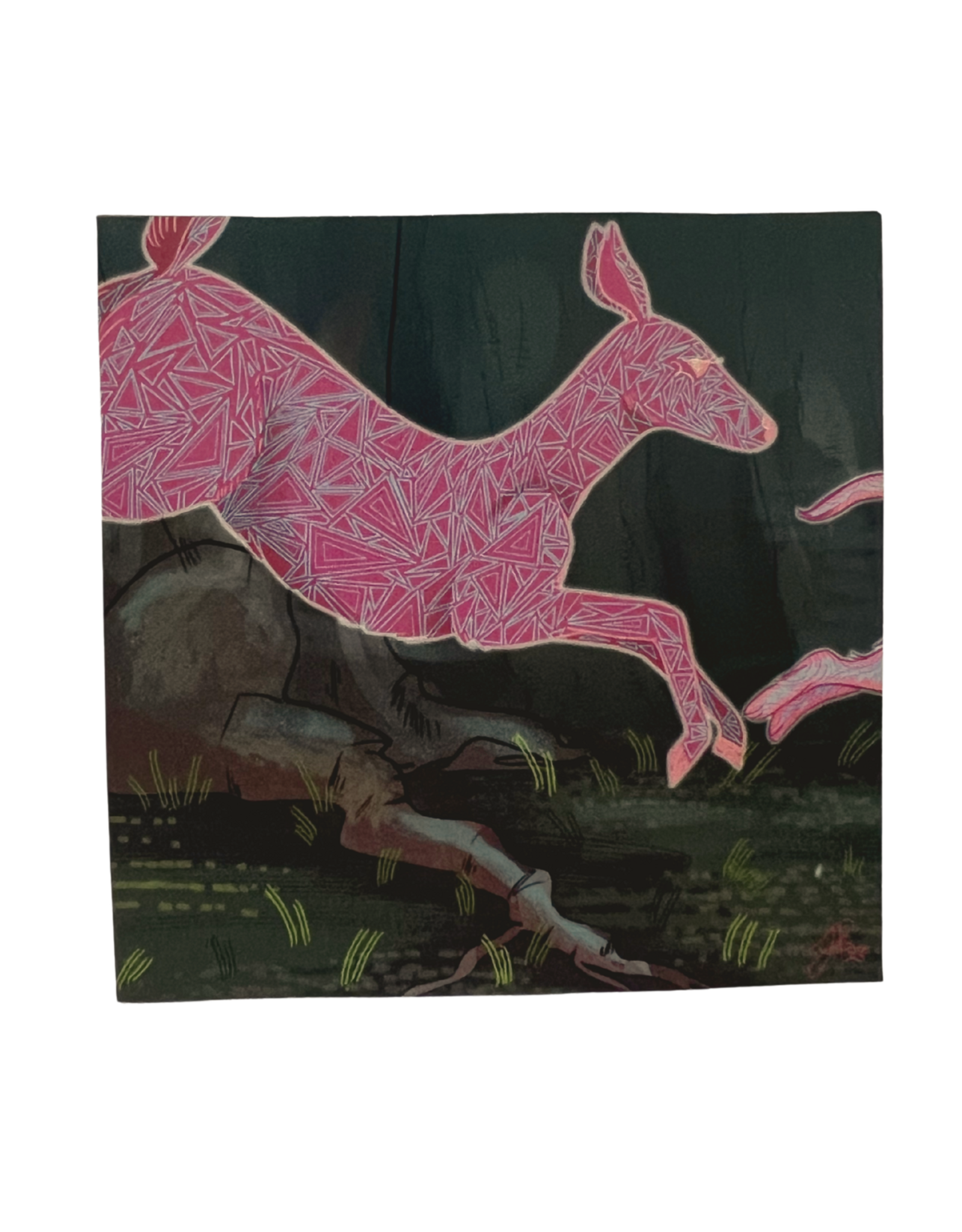 Triptych - Doe Print by Lily Patterson