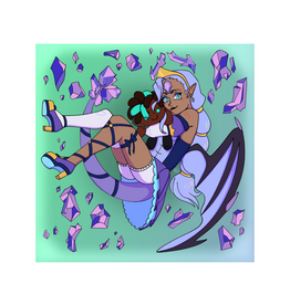 Gem Dragon - Purple by staardove