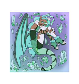 Gem Dragon - Green by staardove