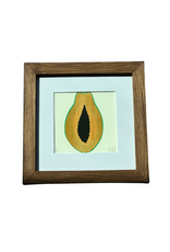 Papaya Print by Emma Yadloczky