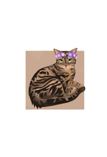 Mocha the Cat by Isabelle Designss