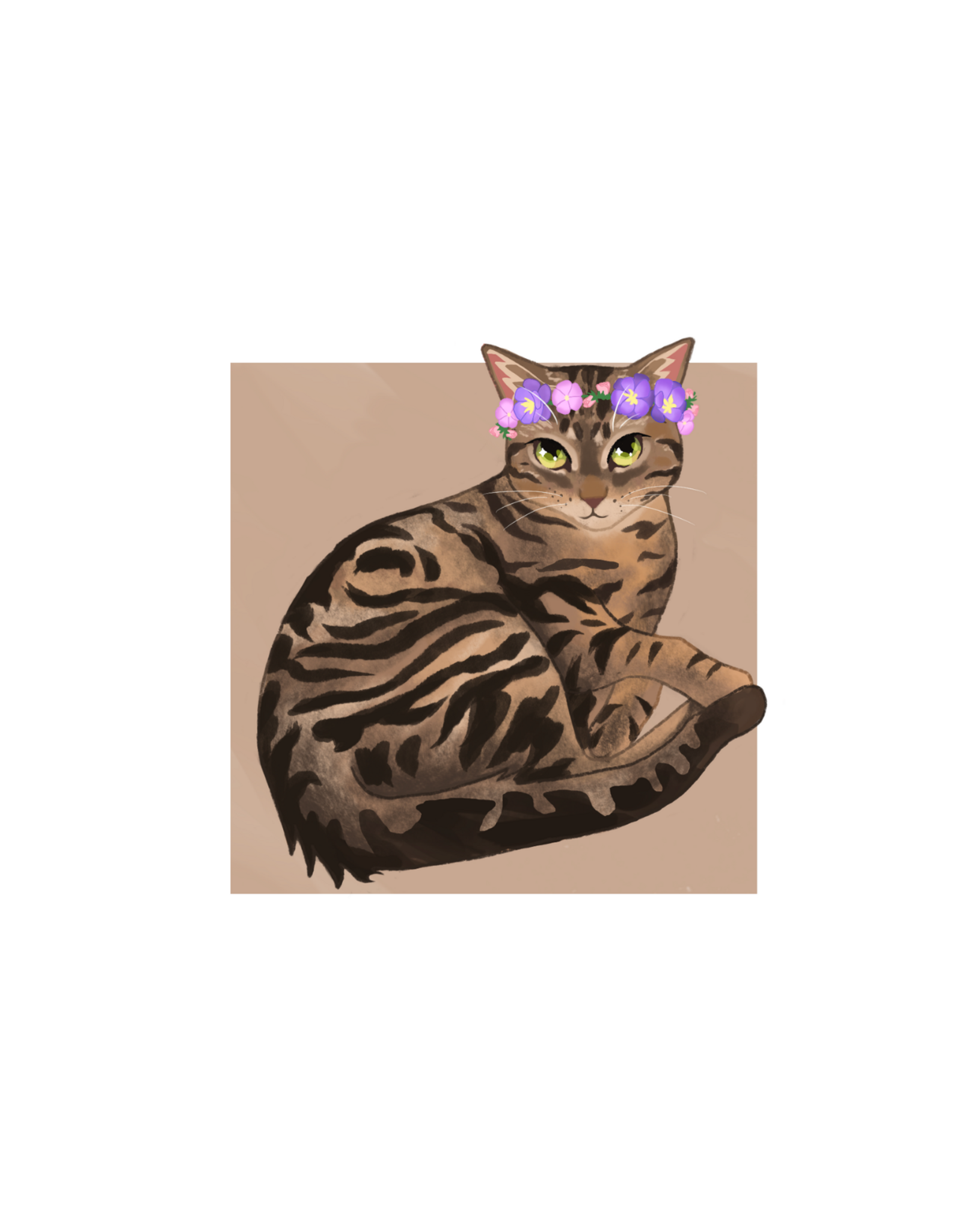 Mocha the Cat by Isabelle Designss