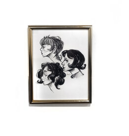 "Side Profiles" by Alphabat.soup