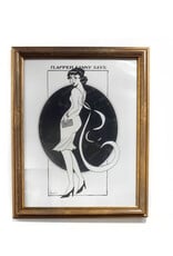 "Flapper Fanny Says - Windy day" by Alphabat.soup