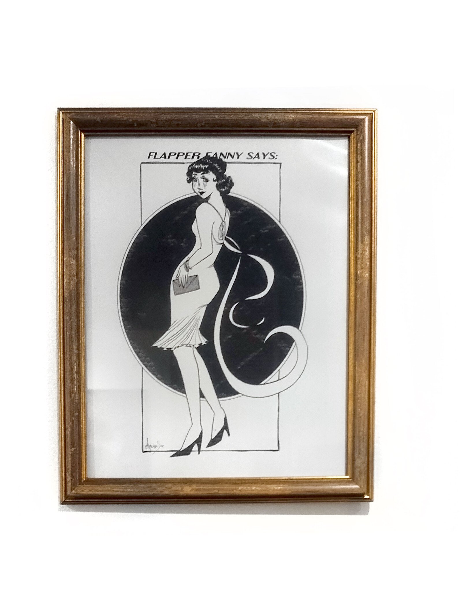 "Flapper Fanny Says - Windy day" by Alphabat.soup