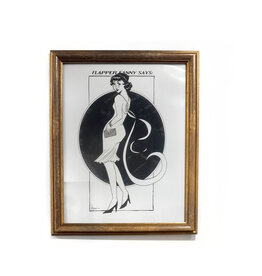 "Flapper Fanny Says - Windy day" by Alphabat.soup