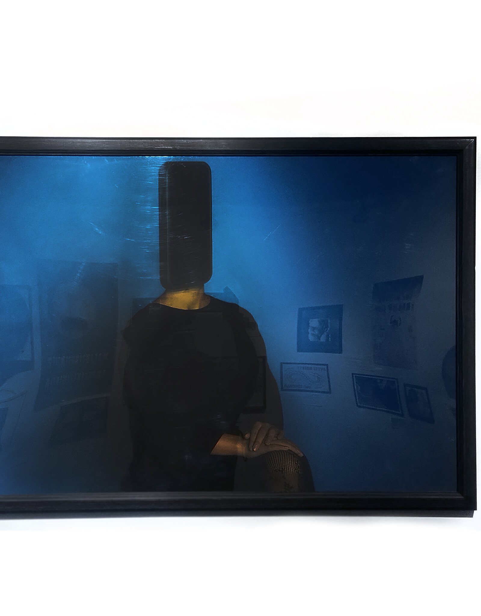 "You Become What You're Addicted To: Phone x Head" by Kennedy Hardy