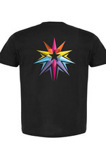 Manifest Columbia Logo T-Shirt in Black, Design by Sara-Beth Ramsey