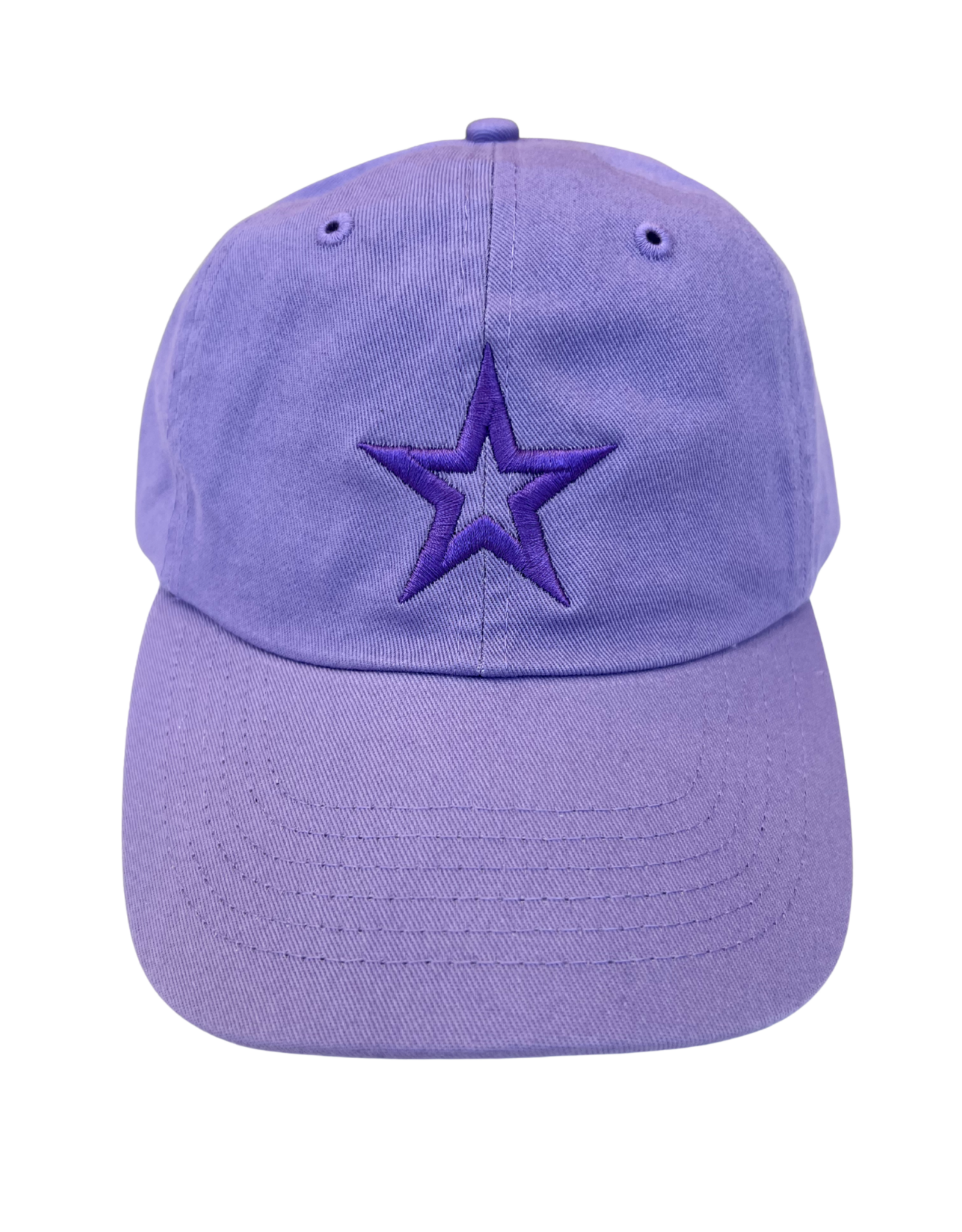 Manifest Manifest Lavender Embroidered Hat, Design by Sara-Beth Ramsey