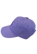 Manifest Manifest Lavender Embroidered Hat, Design by Sara-Beth Ramsey