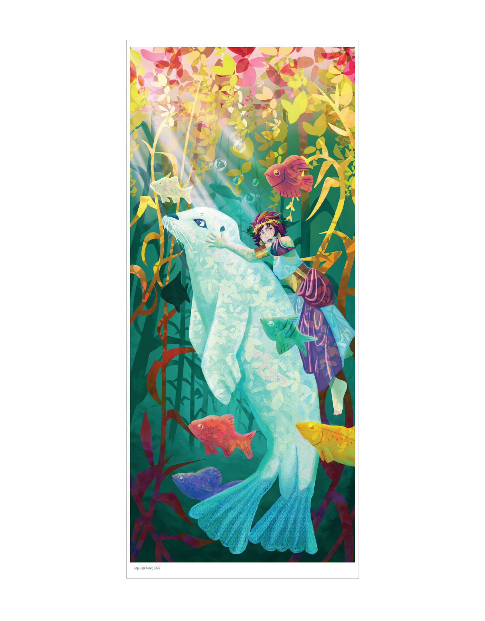 Illustration Poster Print by Angelique Lopez