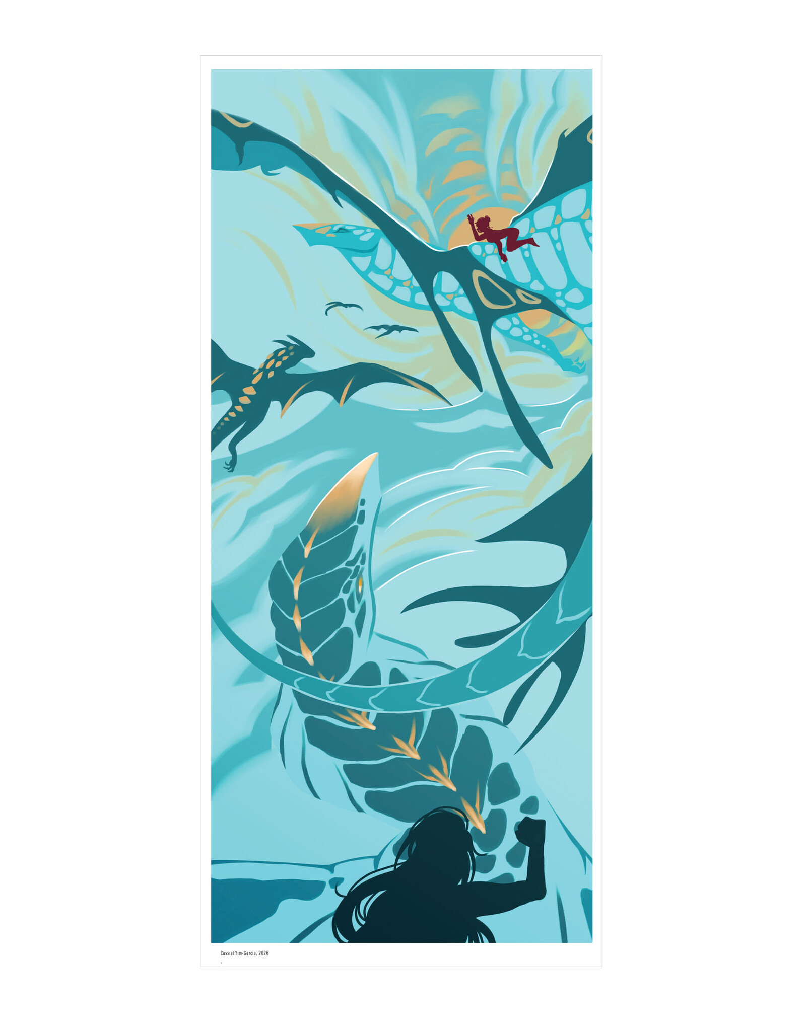 Illustration Poster Print by Cassiel Yim-Garcia