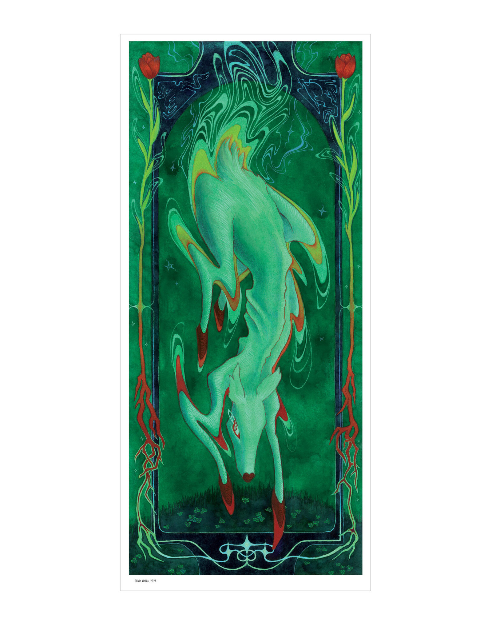 Illustration Poster Print by Olivia Walko